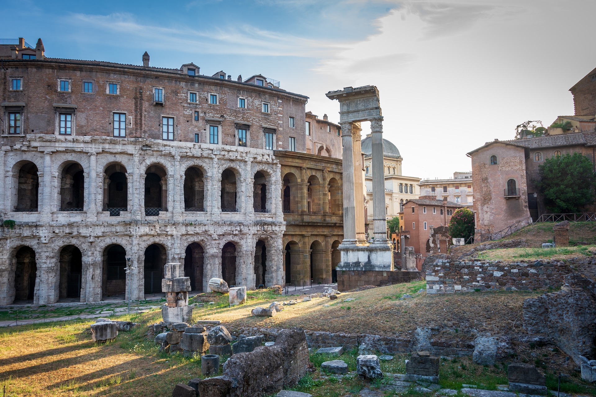 Das Colloseum in Rom, Italien